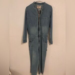 Light Blue Denim coveralls